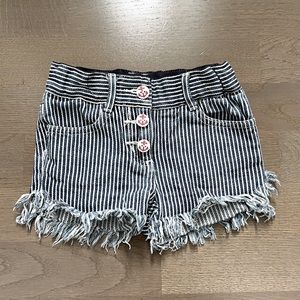 Stella McCartney | nautical jean shorts